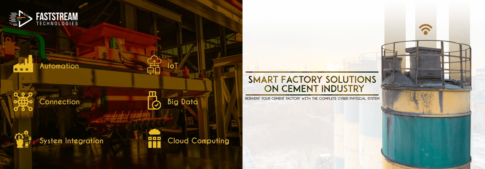 Smart Cement Factory Solution | Faststream Technologies