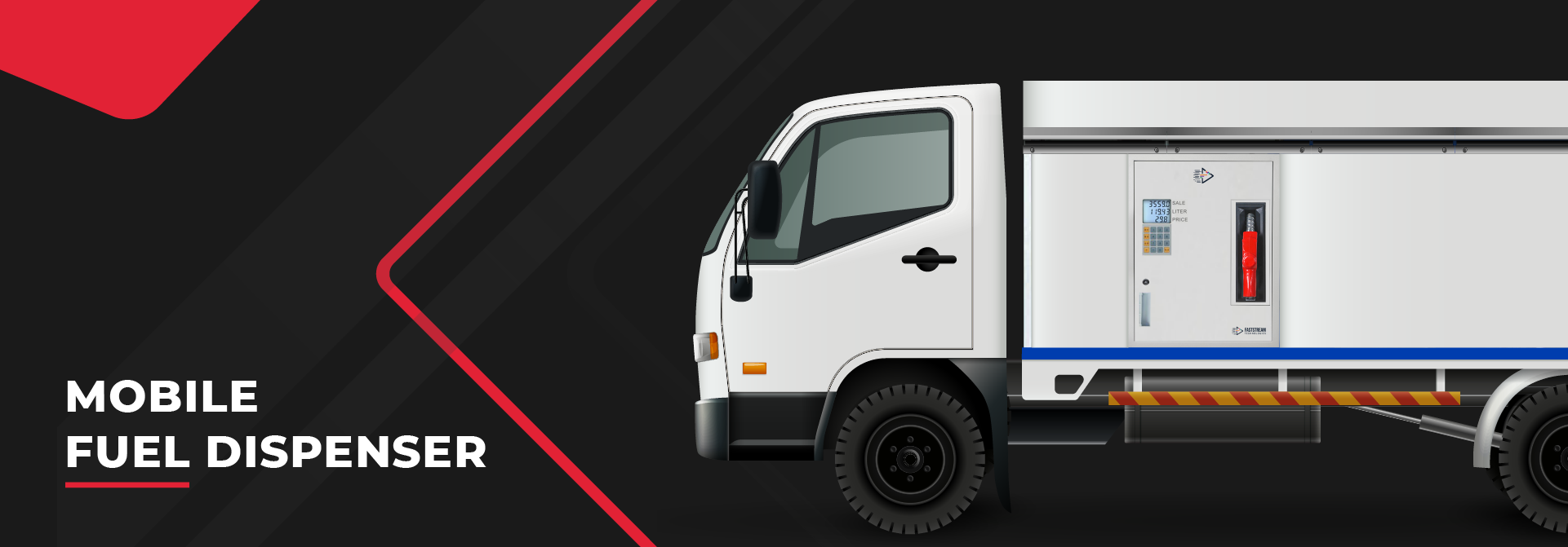 Mobile Fuel Dispenser PTO Operated Digital Truck with PRESET & Printer